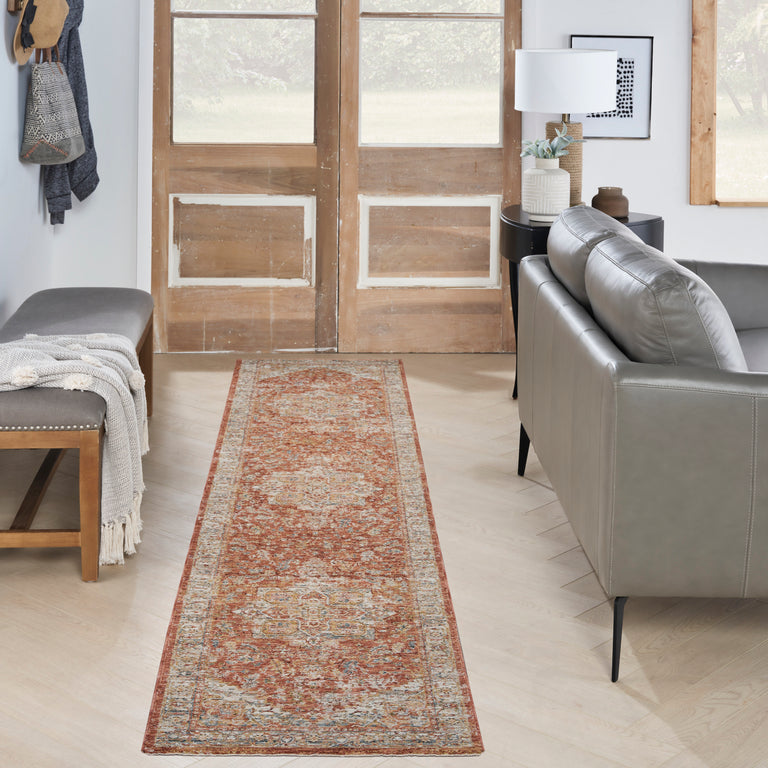 Nourison Sahar Rug SHR06 Ivory Multicolor Runner