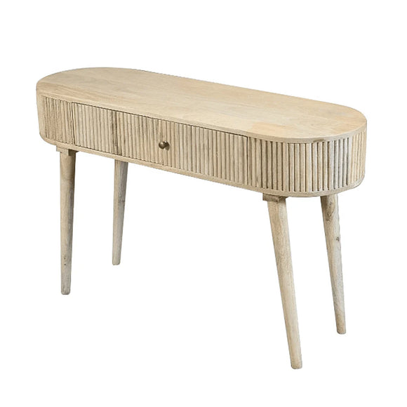 Salerno 1 Drawer Console Table photo on the white background