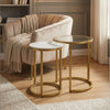 Salzburg marble and glass side tables shown from another angle (2)