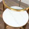 Salzburg marble and glass side tables shown from another angle (6)
