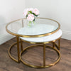 Salzburg marble and glass nesting coffee tables shown from another angle (4)
