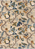 Sanderson Amanpuri Floral Rug Stone picture of the rug floral design