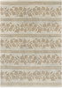 Sanderson Anaar Floral Rug Flax picture of the rug floral pattern
