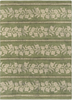 Sanderson Anaar Floral Rug Forest Green picture of the rug floral pattern