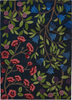 Sanderson Foraging Floral Rug Indigo picture of the rug floral resign