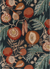 Sanderson Jackfruit Floral Rug Turmeric Indigo picture of the rug foral design