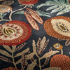Sanderson Jackfruit Turmeric Indigo Rug 148708 close view picture of the rug pattern