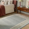 Sanderson Linnean Porcelain Rug 148408 top view life style picture