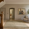 Sanderson Matmi Bohemian Rug Avocado lifestyle picture in the hallway