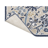 Sanderson Shalimar Floral Rug China Blue With a cotton and latex backing