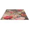Sanderson Stapleton Park Floral Rug Rosewood perfect for bedrooms and living rooms use