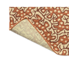 Sanderson Truffle Outdoor Abstract Rug Sandstone with a polypropylene backing
