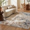 Concept Looms Santa Monica Rug SMC101 Grey Blue lifestyle picture in the living room
