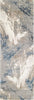 Concept Looms Santa Monica Rug SMC101 Grey Blue Runner picture of the rug design