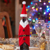 Santa Wine Bottle Gift Coat perfect for your Christmas table