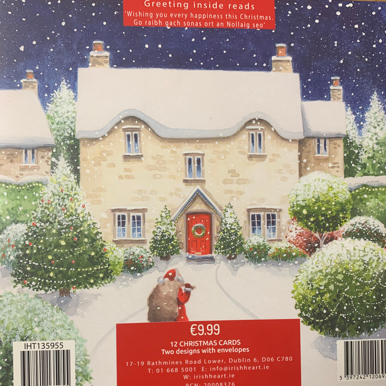 Santa's Visit: 12 Christmas Gift Cards - Irish Heart Foundation