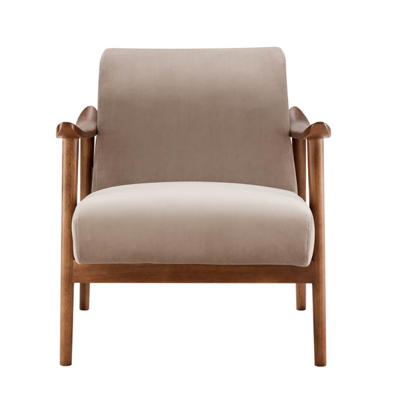 Sophisticated accent chair, blending seamlessly into any decor.