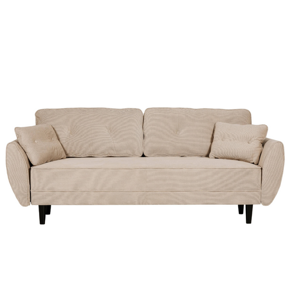 Convertible sofa bed for versatile living room..