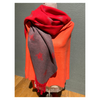 "Versatile Red and Grey Shawl Scarf for All Occasions"

