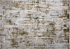Elegant Grey & Green Area Rug - Arielle Collection, 120x180 cm.