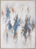 Scatterbox Art Reinette Blue/Natural abstract hand-painted canvas