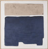 Scatterbox Art Oswin Navy/Natural Set of 2 canvas made in a navy and natural color shades