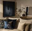 Scatterbox Art Elwood Navy lifestyle picture in the living room