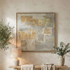 Scatterbox Art Amoret Sage Gold lifestyle picture on the wall