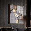 Scatterbox Art Winslow Chocolate Gold lifestyle picture on the wall