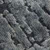 Scatterbox Artisa Round Rug Navy close view picture of the pile texture