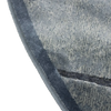 Scatterbox Artisa Round Rug Navy close view picture of the weave