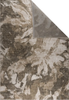 Scatterbox Azial Rug Natural picture of the folded corner and backing