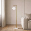 Boden floor lamp shown in a room setting