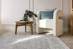 Scatterbox Camilla Damask Rug Grey lifestyle picture of the rug
