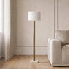 Carmen floor lamp shown in a room setting