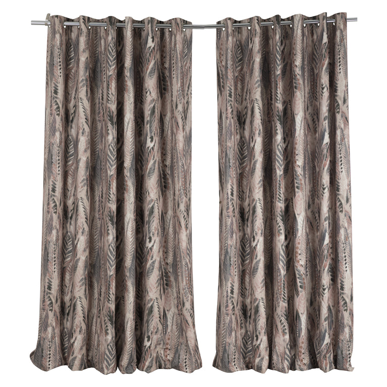 Scatterbox Curtains Aven Charcoal/Champagne - Scatterbox Curtains