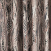 Scatterbox Curtains Aven Charcoal/Champagne close view picture of the pattern
