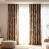 Scatterbox Curtains Aven Charcoal/Champagne life style picture