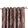 Scatterbox Curtains Aven Pink/Gold close view picture of the hanging type