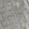 Scatterbox Cushion Maze Silver close view of the woven design