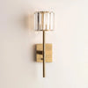 Scatterbox Dion Wall Light Gold, gold-toned metal with an open bulb holder