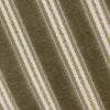 Scatterbox Grace Cushion Sage Green close view picture of the striped pattern