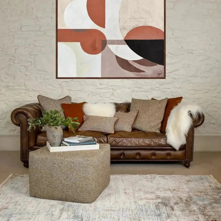 Scatterbox Haze Rug Copper / Petrol