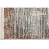 Scatterbox Haze Rug Copper / Petrol close view picture of the weave