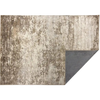 Scatterbox Kenmare Rug Natural picture of the folded corner and backing