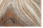 Scatterbox Kenzo Rug Cognac close view picture of the pile texture