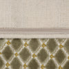 Scatterbox Monaco Cushion Sage Green close view picture of the zipper