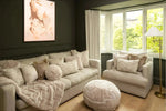 Niko floor lamp shown in a room setting