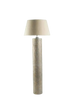 Scatterbox Oriana Floor Lamp Gold, textured gold-toned metal with a wide fabric shade