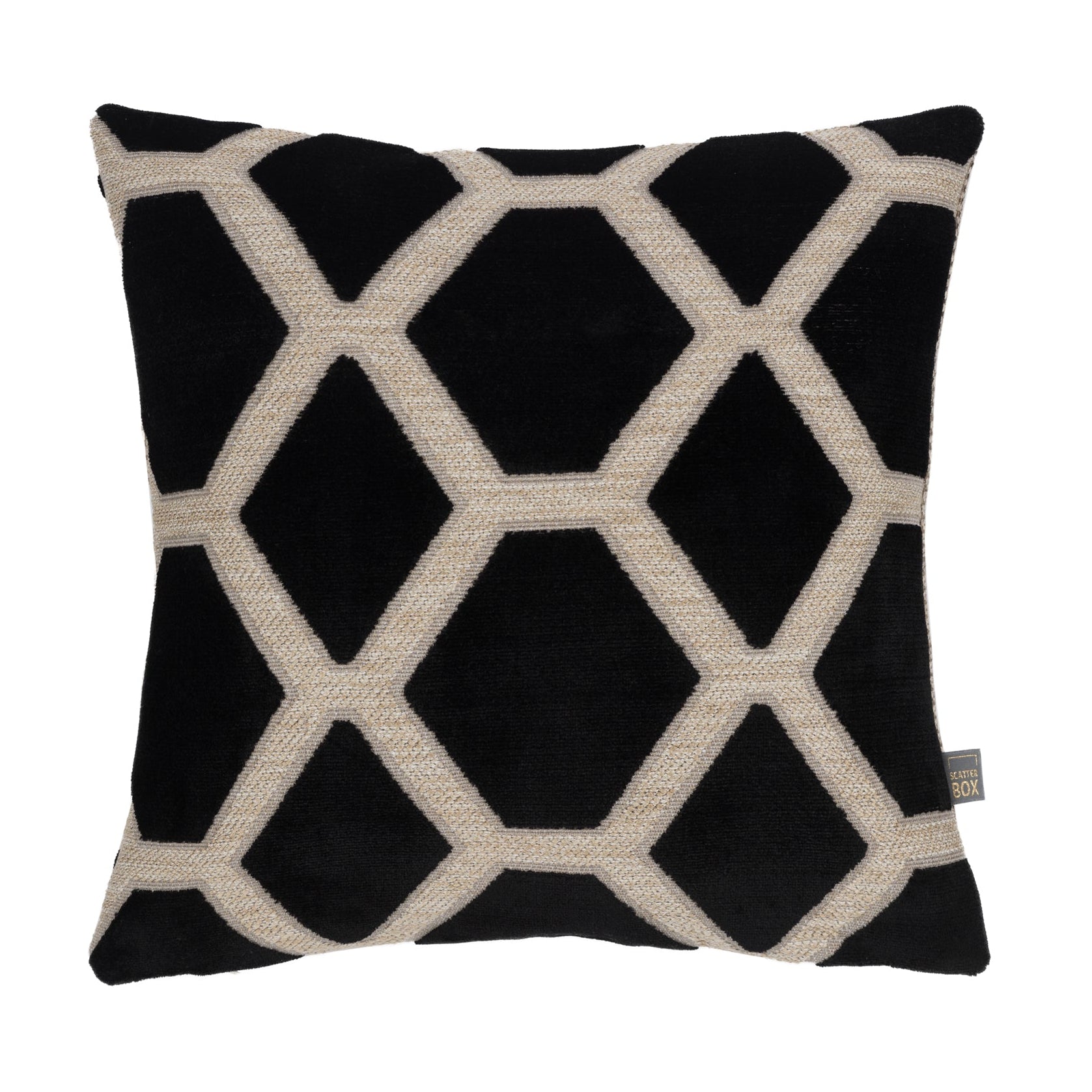 Scatterbox Orva Cushion Black | Stylish Home Decor Cushion - Foy and ...
